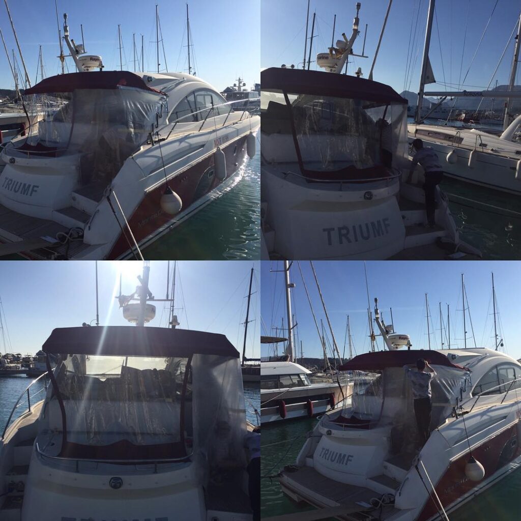 custom marine covers